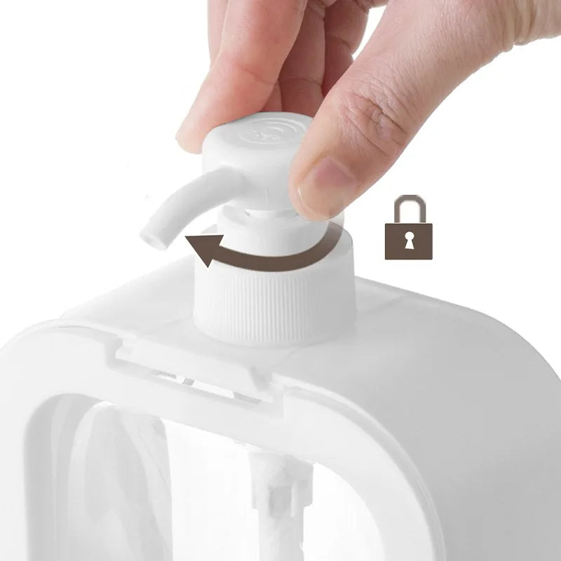 Minimalistisk Sæbedispenser i Holdbart ABS og PVC