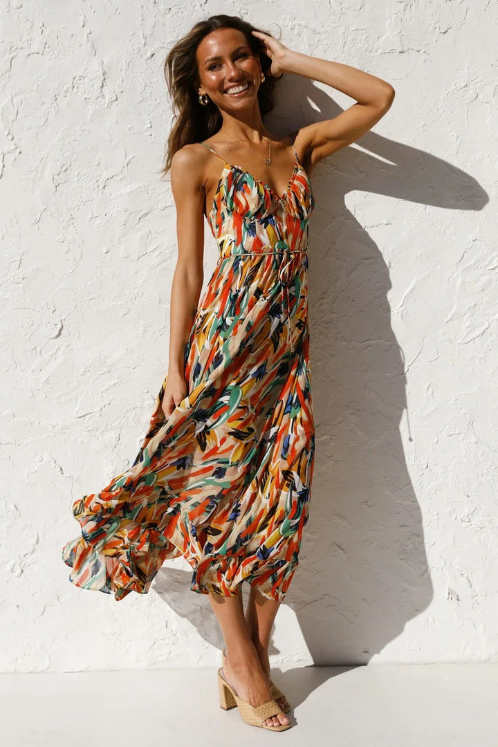 TropicLush™ | Elegant Kjole