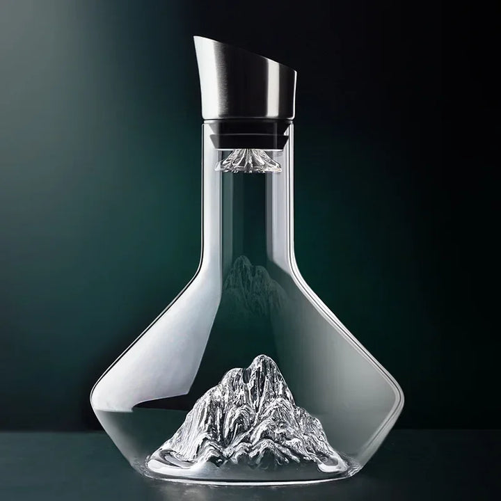 1500ml Blyfrit Krystal Karaffel med Isbjørnsdesign til Rødvin