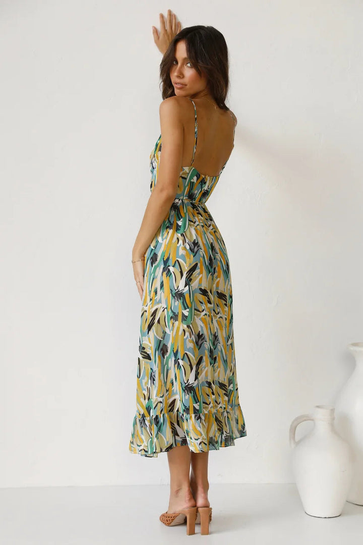 TropicLush™ | Elegant Kjole