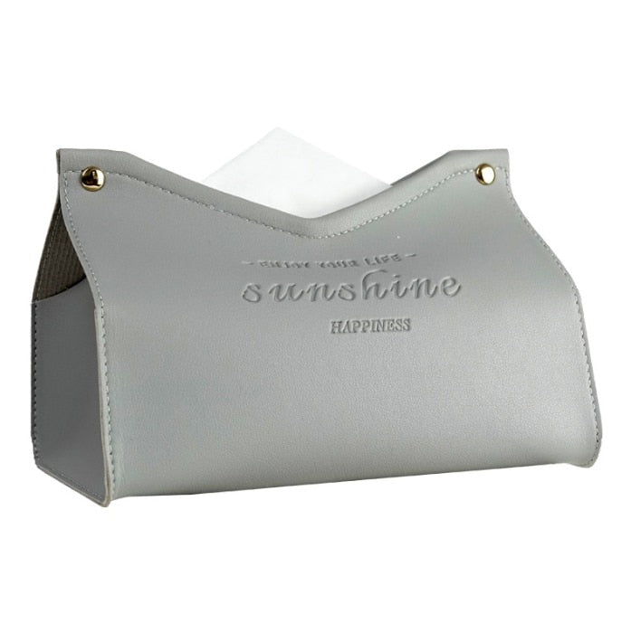 Elegant Kunstlæder Tissue Box til Moderne Indretning