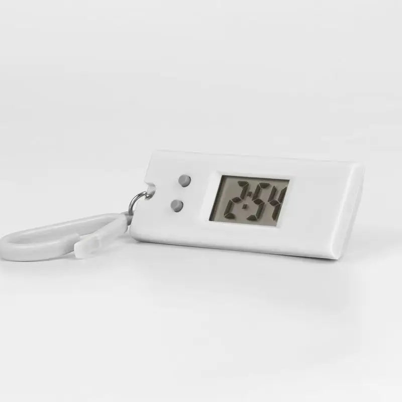 Buet LED Vækkeur med Snooze og Spejlfinish