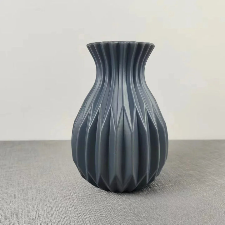 Moderne Plast Blomster Vase - 10 cm Nutidigt Design