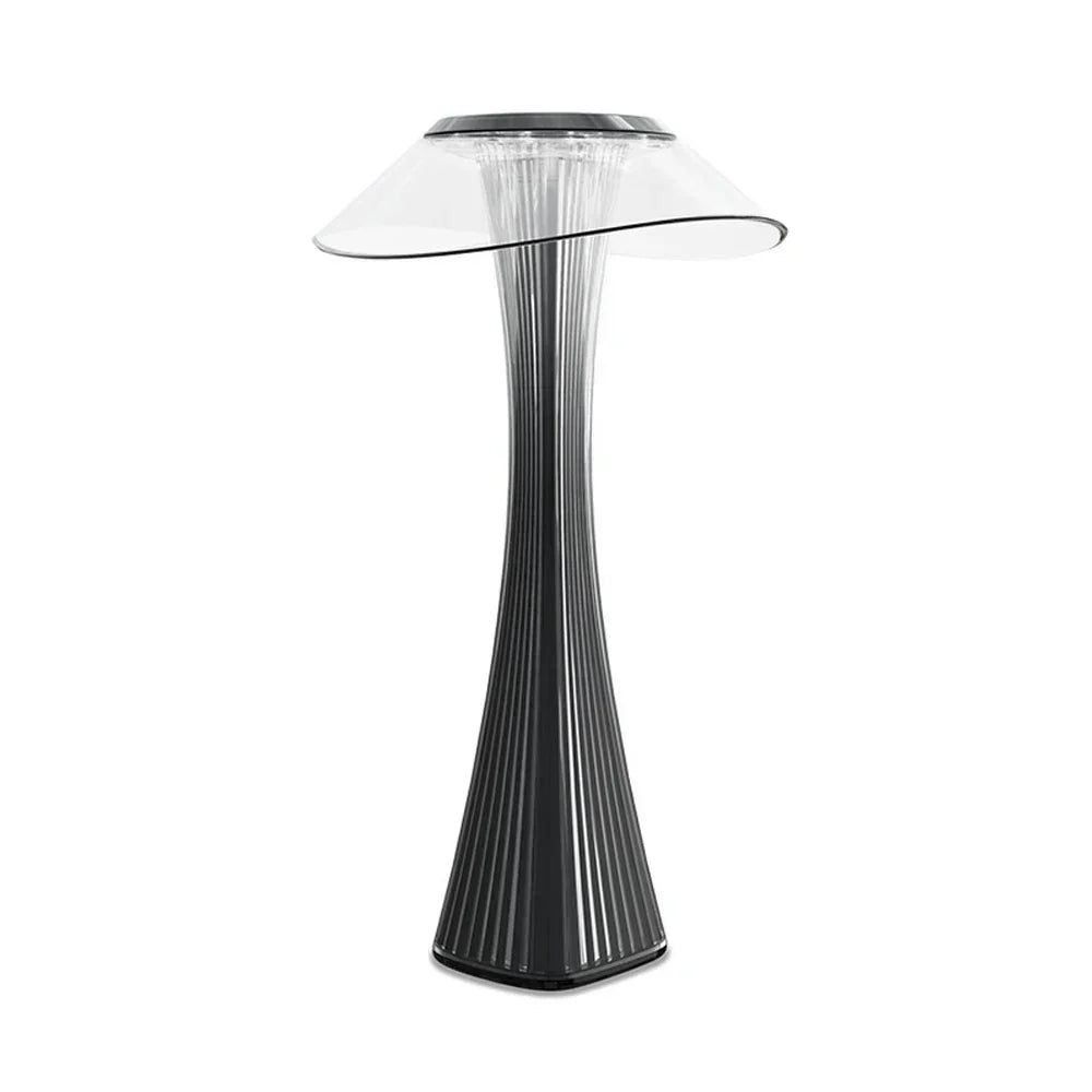 Genopladelig LED Skrivebordslampe med Justerbar Farvetemperatur og Minimalistisk Design