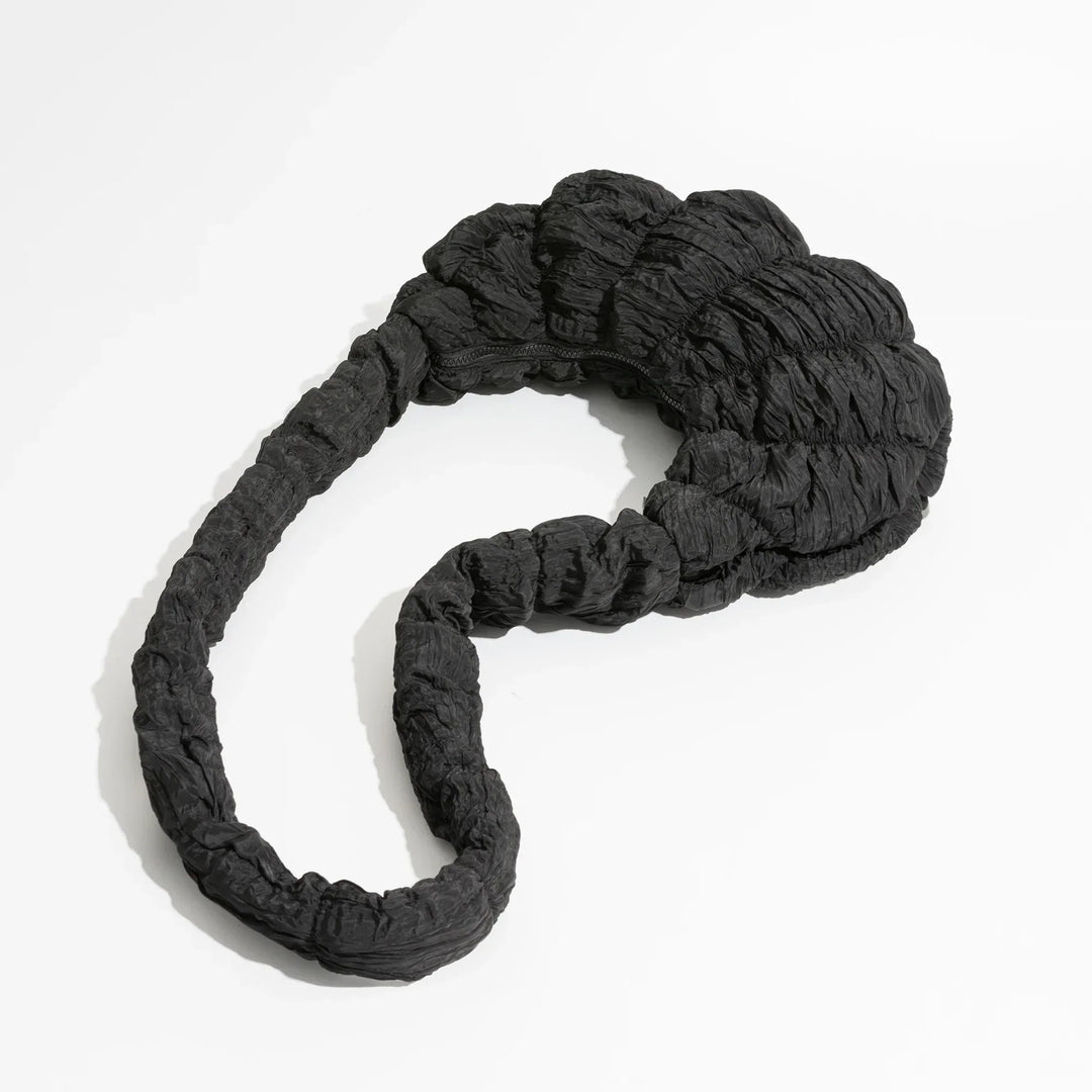 Puff Croissant Skuldertaske i Let Nylon