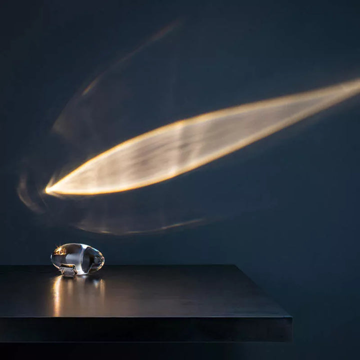 Krystal Bordlampe med Øje af Himlen Motiv