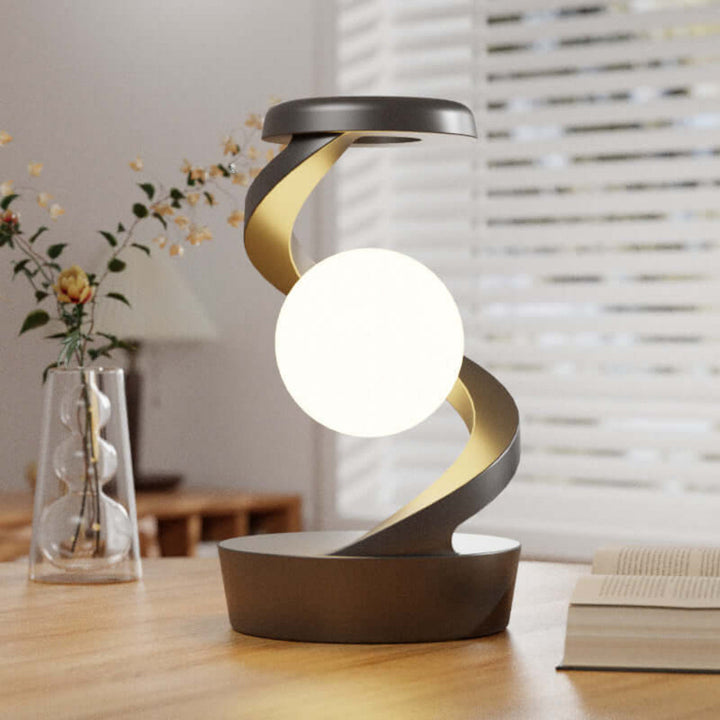 Trådløs LED Bordlampe med Minimalistisk Design og Varm Glød