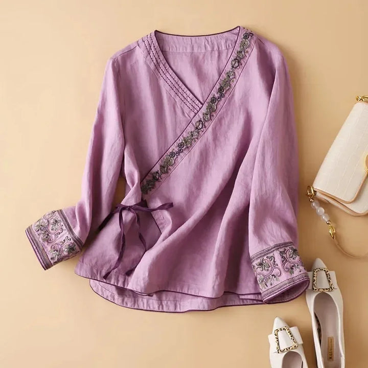 Lotus™ | Afslappet Mønster Breeze Top