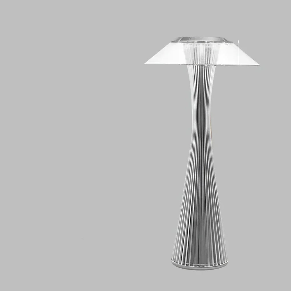 Genopladelig LED Skrivebordslampe med Justerbar Farvetemperatur og Minimalistisk Design