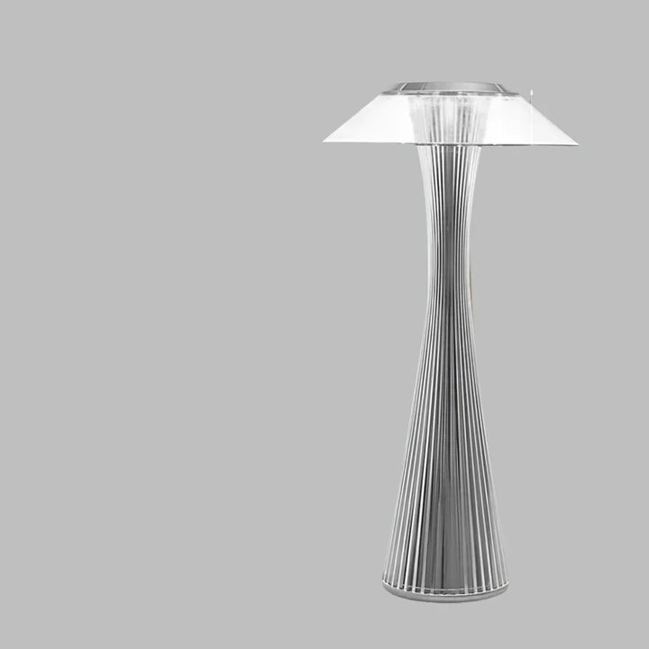 Genopladelig LED Skrivebordslampe med Justerbar Farvetemperatur og Minimalistisk Design