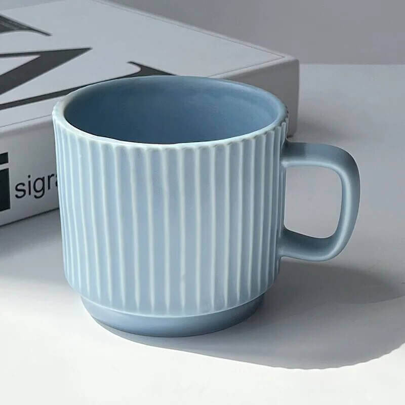 Keramisk Kaffe Kop 9 oz i Macaron Farver