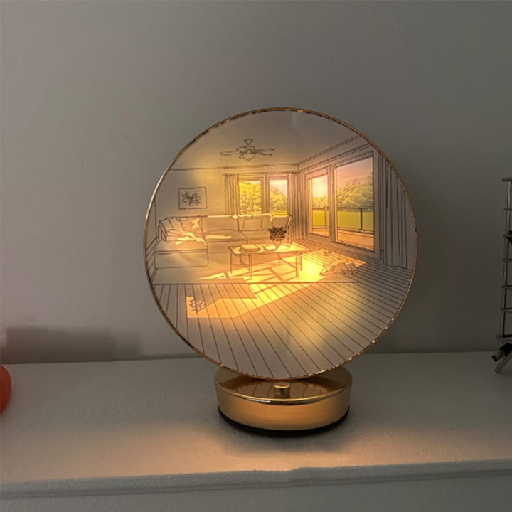 Moderne Dæmpbar Bordlampe med Touch-Funktion