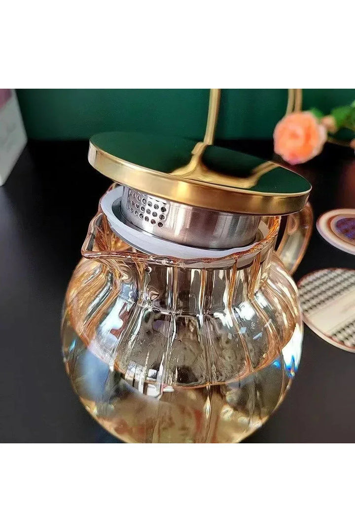 Elegant Glas Teapot Infuser 1.2L