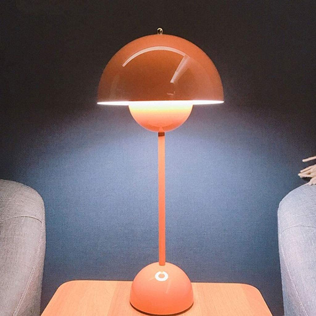 Farverig LED Bordlampe med Berøringsknap
