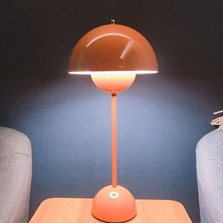 Farverig LED Bordlampe med Berøringsknap