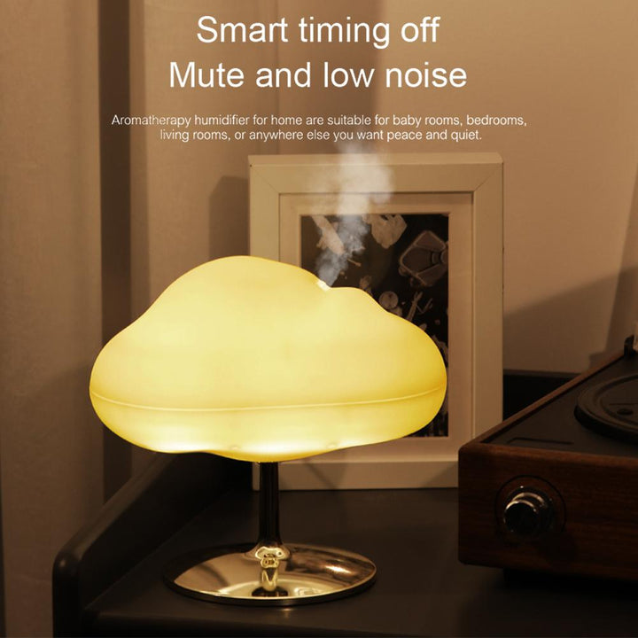Skyformet Aromaterapi Diffuser med LED Belysning