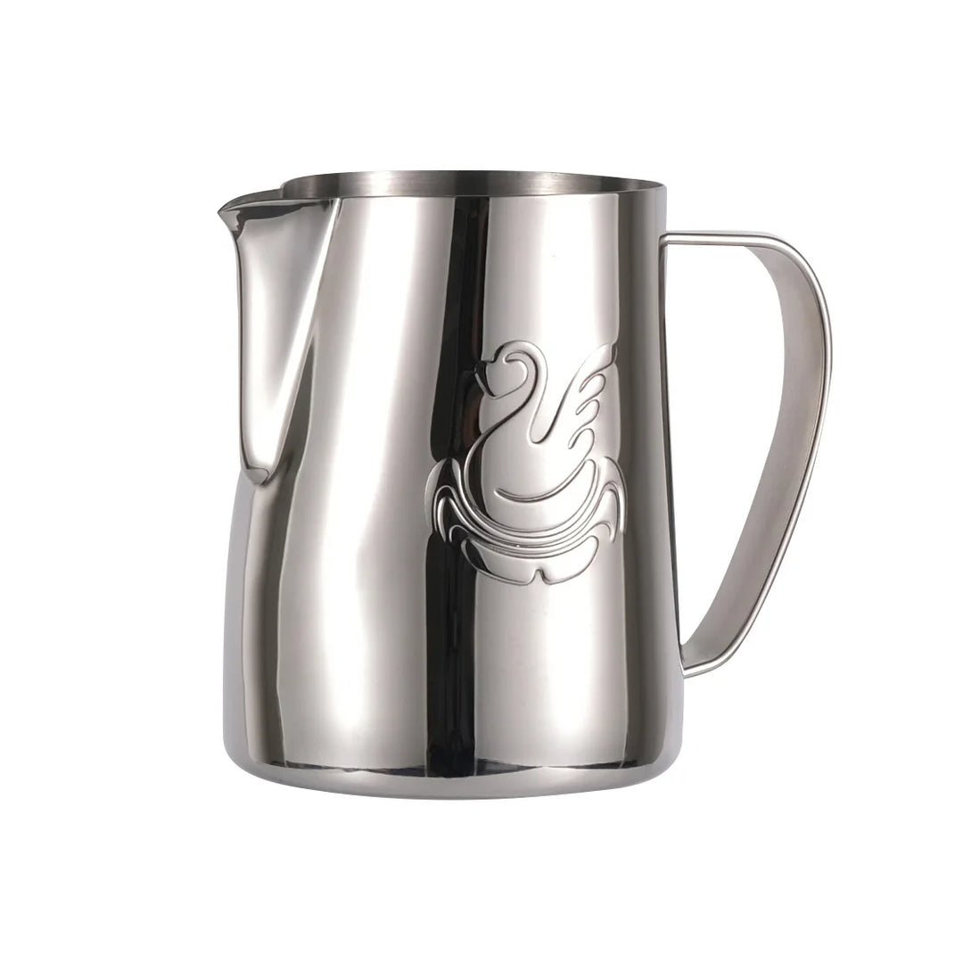 Rustfrit Stål Mælkeskummer 600ml til Espresso og Latte Art
