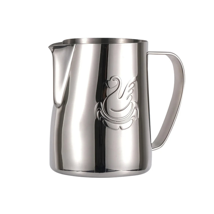 Rustfrit Stål Mælkeskummer 600ml til Espresso og Latte Art