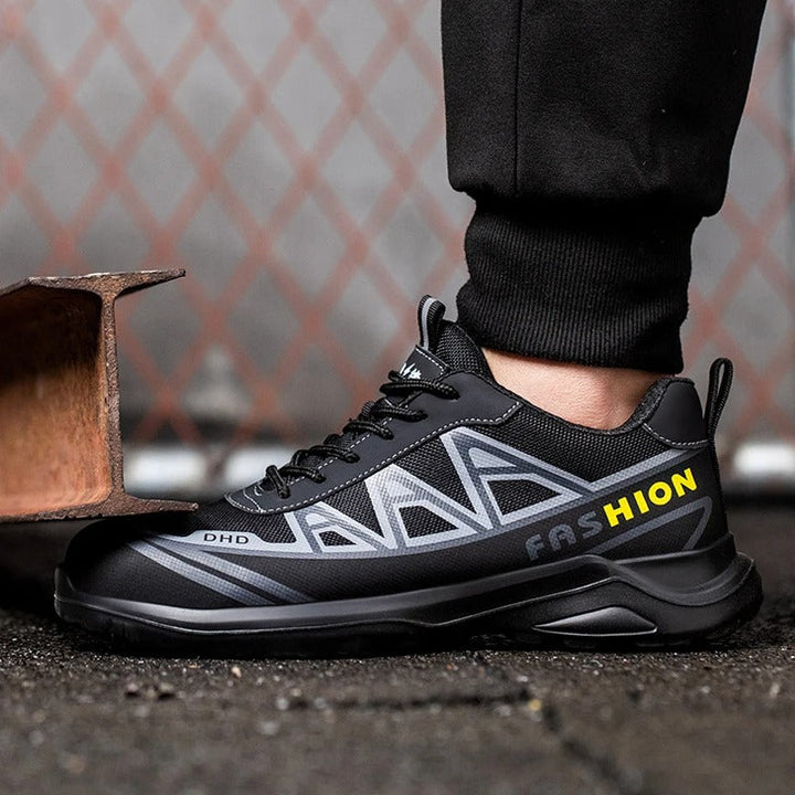 Sikkerhedssko til herrer i sporty design