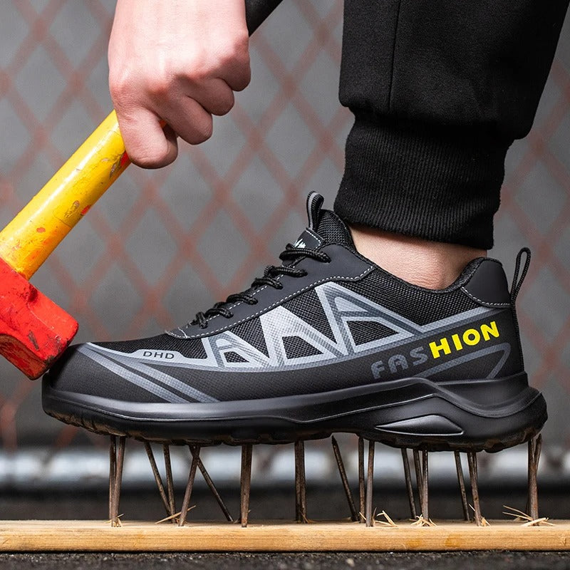 Sikkerhedssko til herrer i sporty design