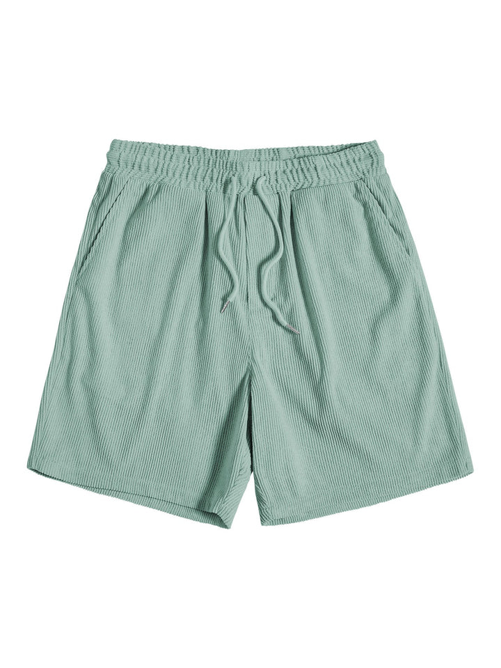 Sommer Sæt til Mænd med Kortærmet Skjorte og Shorts