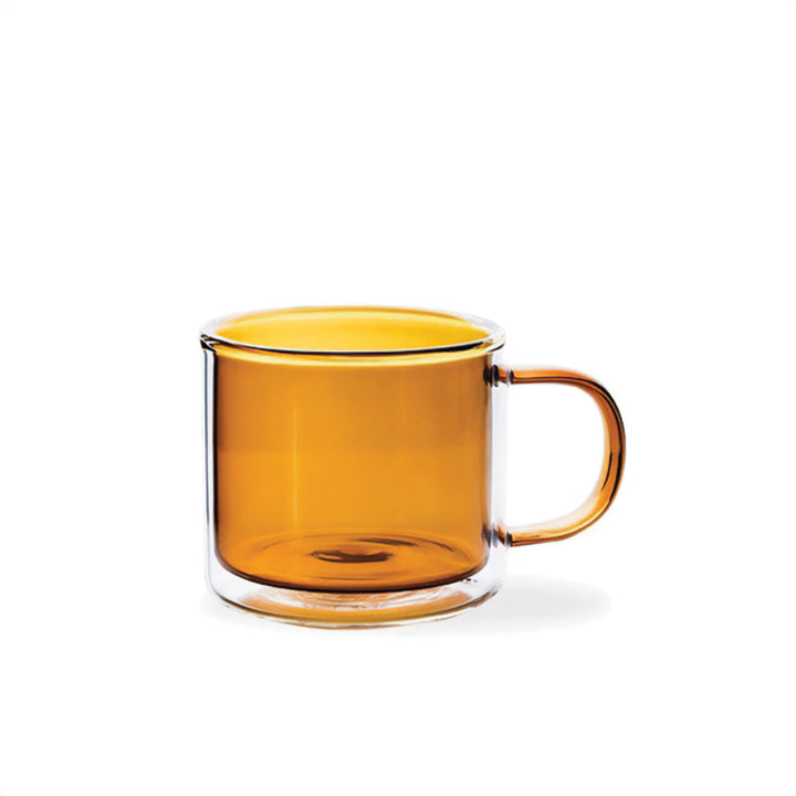Dobbeltvægget Tåget Glas Kaffe Krus 12 oz