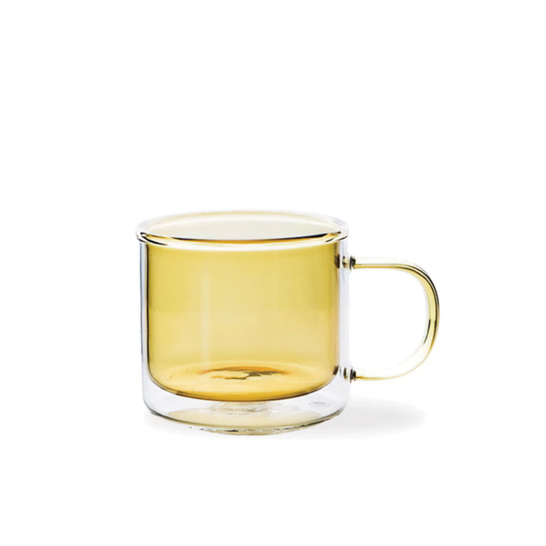 Dobbeltvægget Tåget Glas Kaffe Krus 12 oz