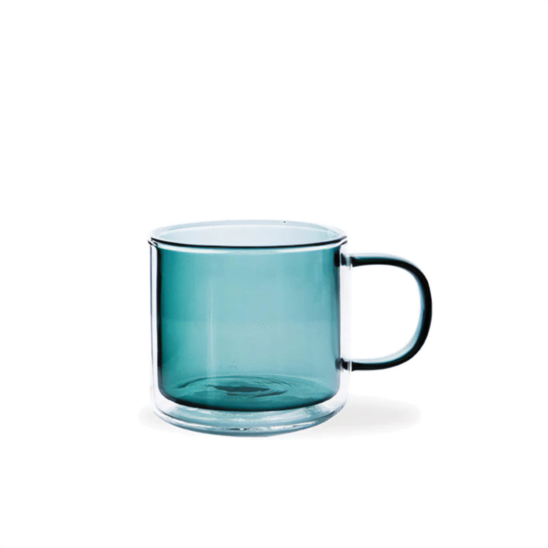 Dobbeltvægget Tåget Glas Kaffe Krus 12 oz