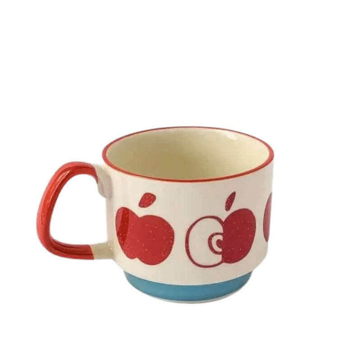 Retro Keramiske Kaffe Kopper med Mid-Century Modern Design – 8 Unikke Mønstre