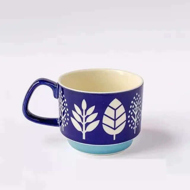 Retro Keramiske Kaffe Kopper i Mid-Century Modern Design – 8 Unikke Mønstre