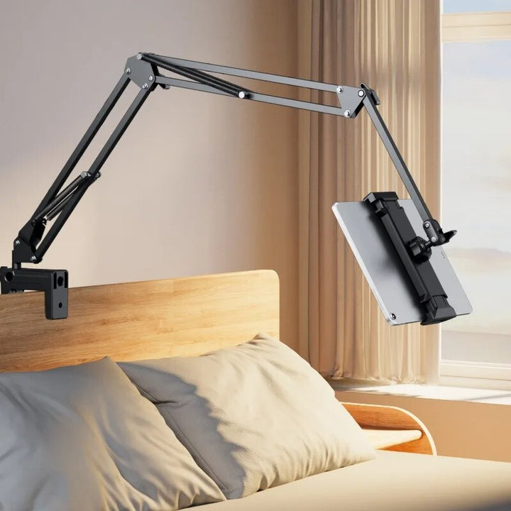 Justerbart Aluminium Tablet Stativ med Solid Base