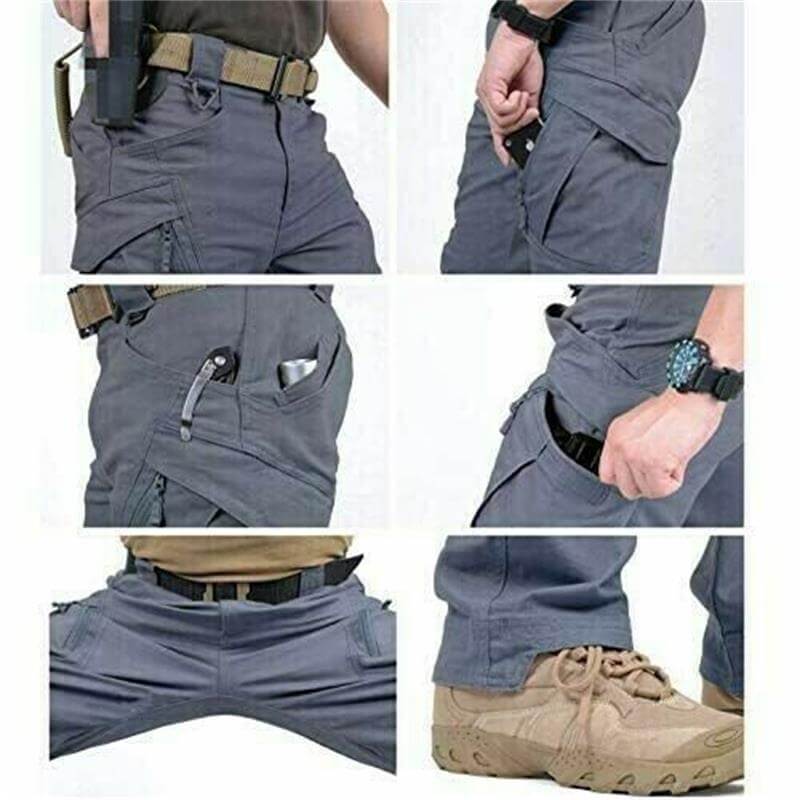 Taktiske Hoser med Cargo-Taschen