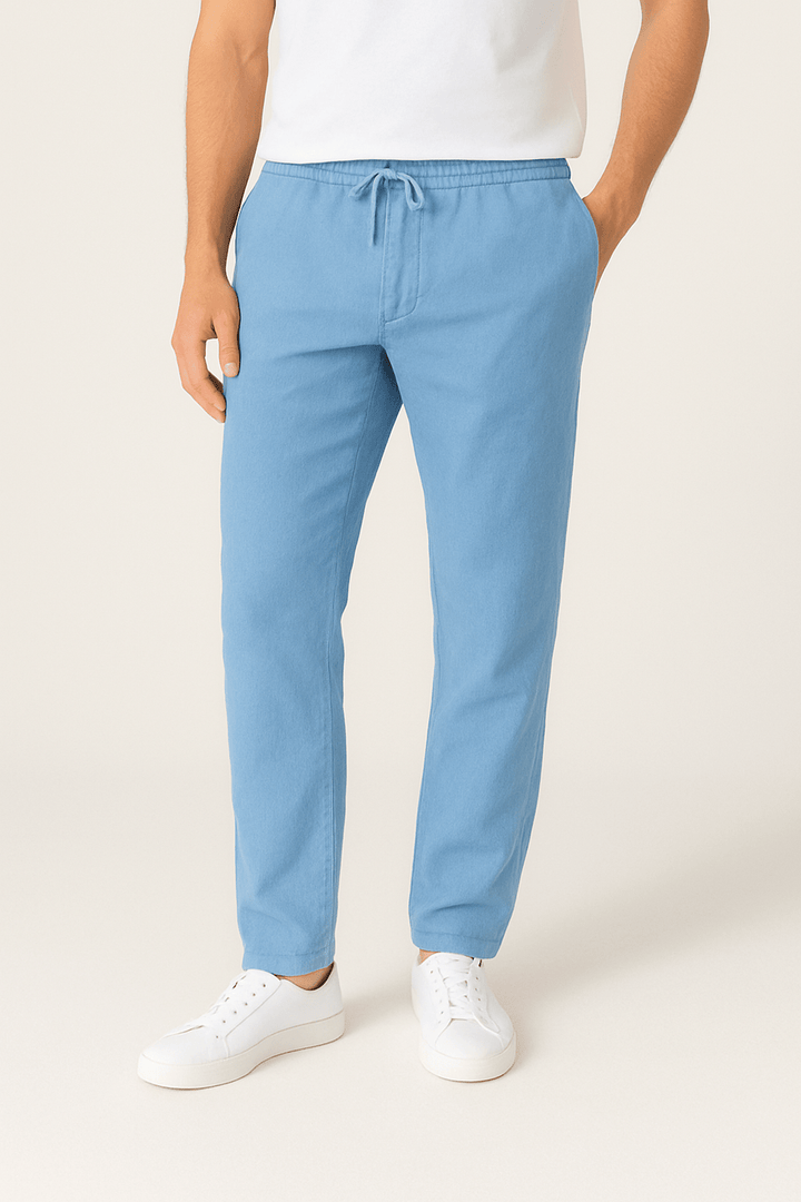Tapered Hose med Kordelzug og Bequem Bund