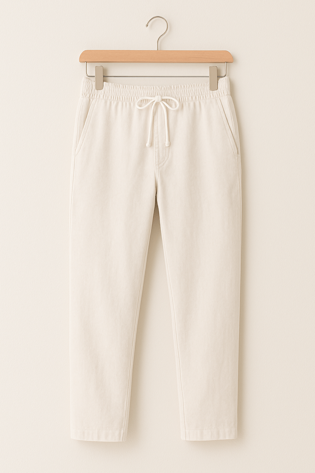 Tapered Hose med Kordelzug og Bequem Bund