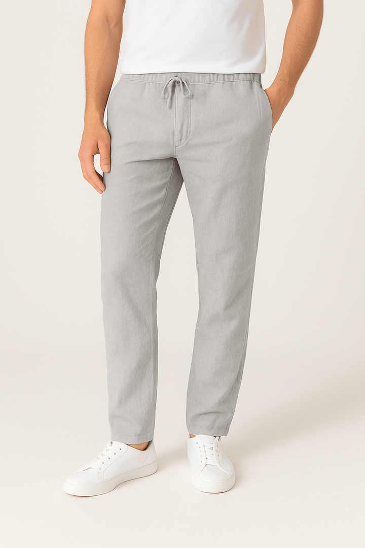 Tapered Hose med Kordelzug og Bequem Bund
