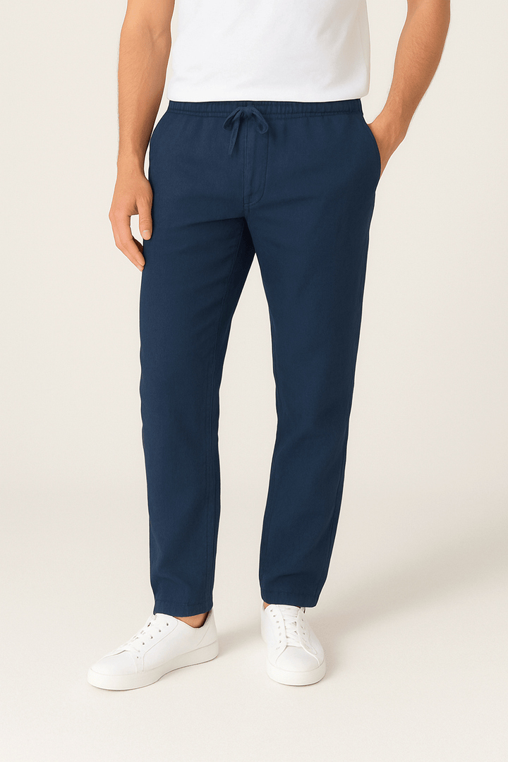 Tapered Hose med Kordelzug og Bequem Bund