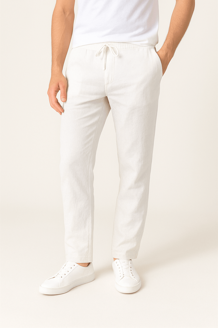 Tapered Hose med Kordelzug og Bequem Bund