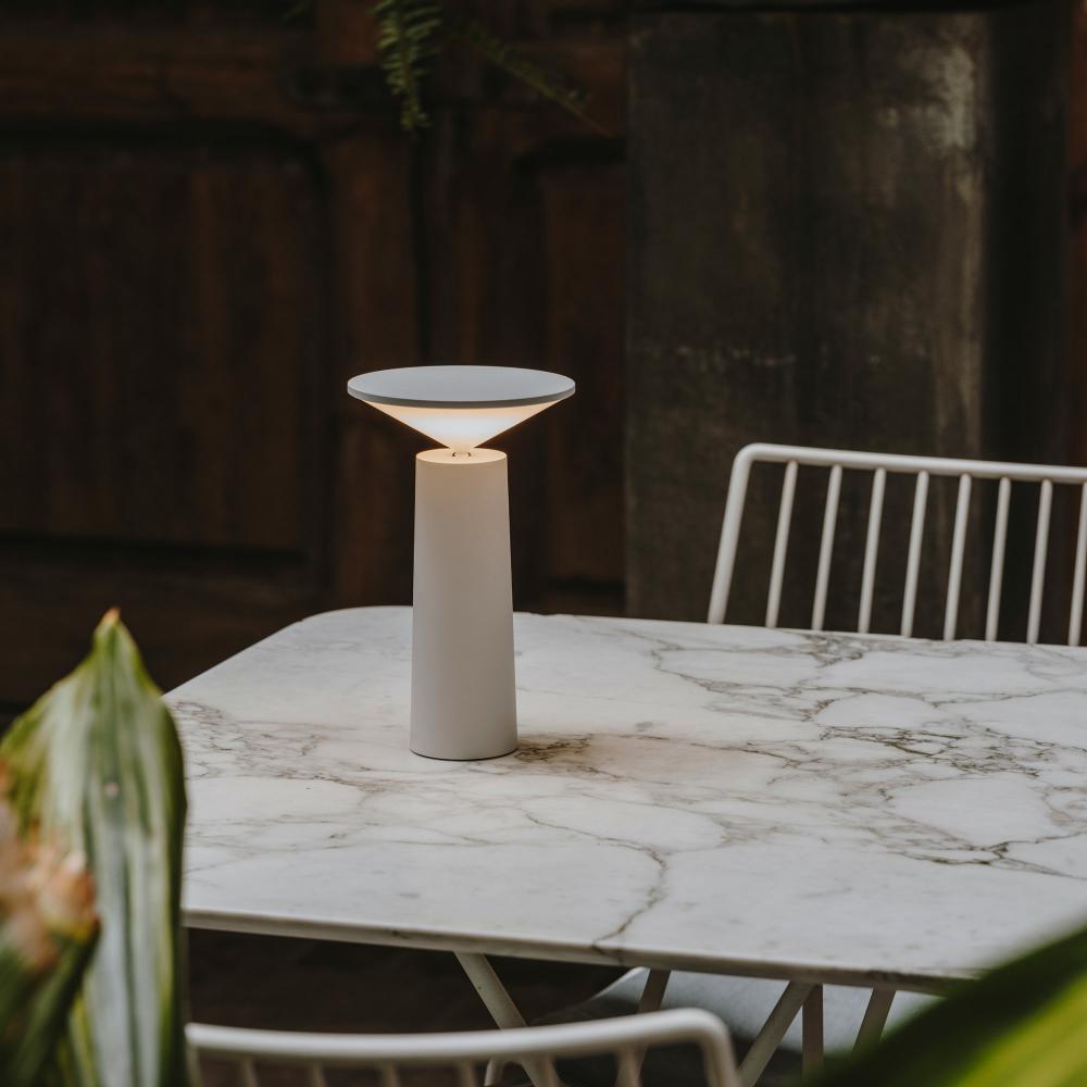 Dæmpbar Touch Sensor Bordlampe med 360° Rotation og Genopladeligt Batteri