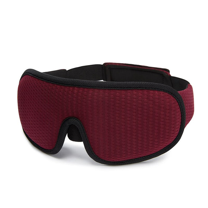 Ergonomisk 3D Søvnmaske i Blødt Polyester