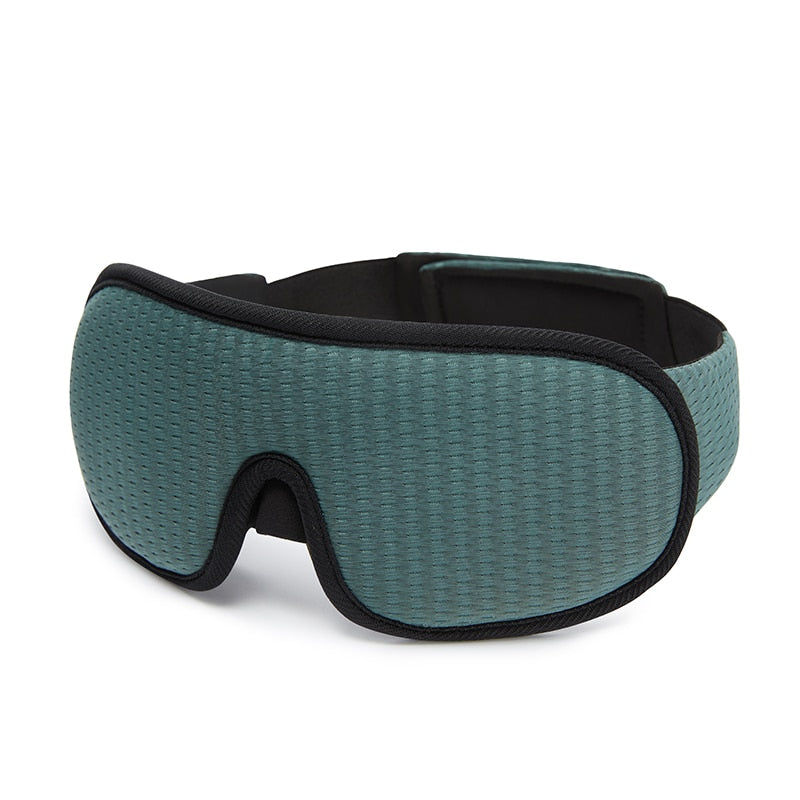 Ergonomisk 3D Søvnmaske i Blødt Polyester
