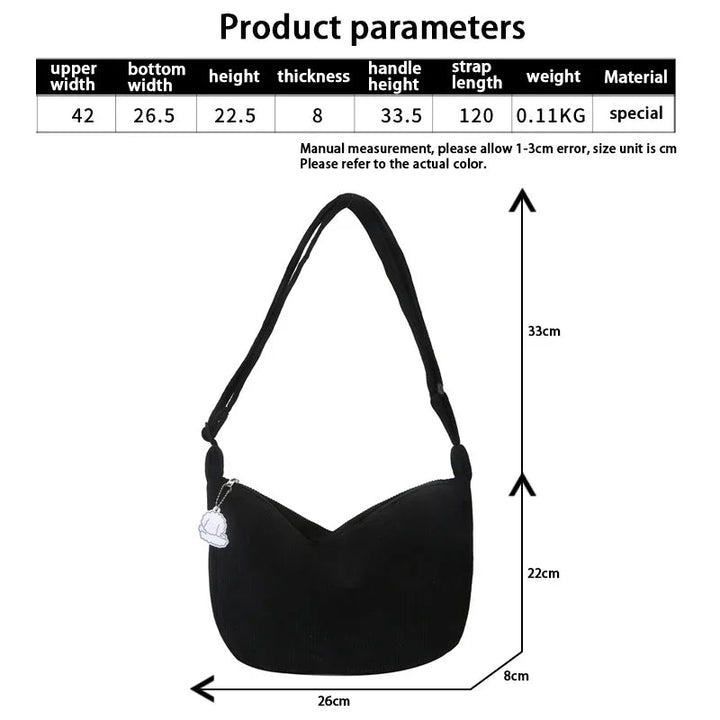 Ingrida™ | Skuldertaske med Elegant Form