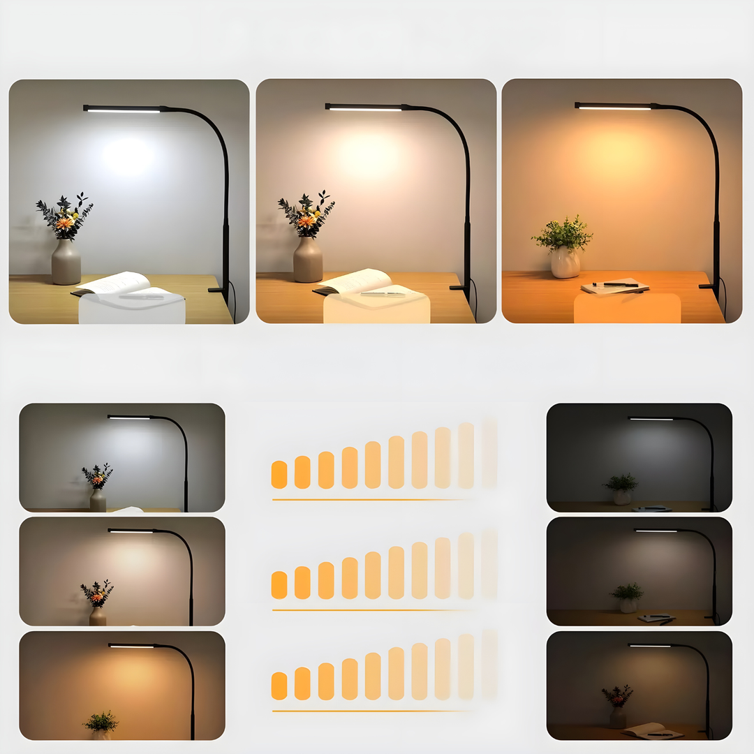 Bubble Effekt Natlys Bordlampe med Justerbar Lysstyrke - USB-Drevet Dekorativ Lampe