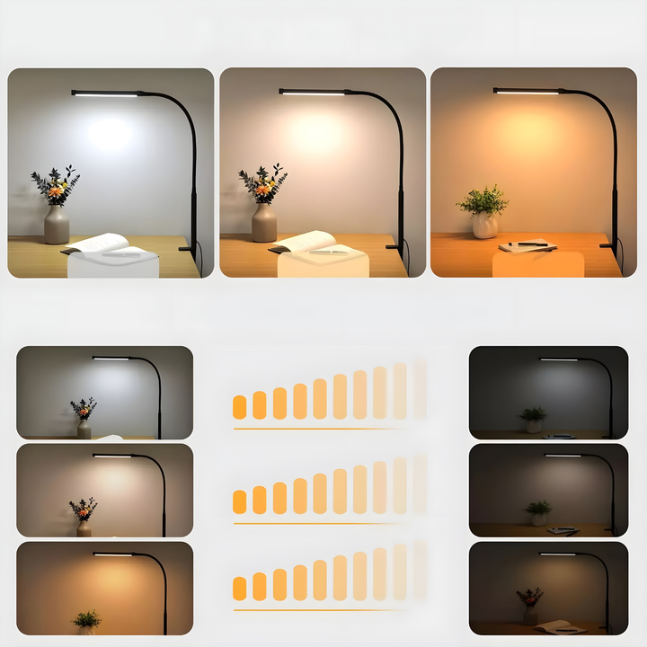 Bubble Effekt Natlys Bordlampe med Justerbar Lysstyrke - USB-Drevet Dekorativ Lampe
