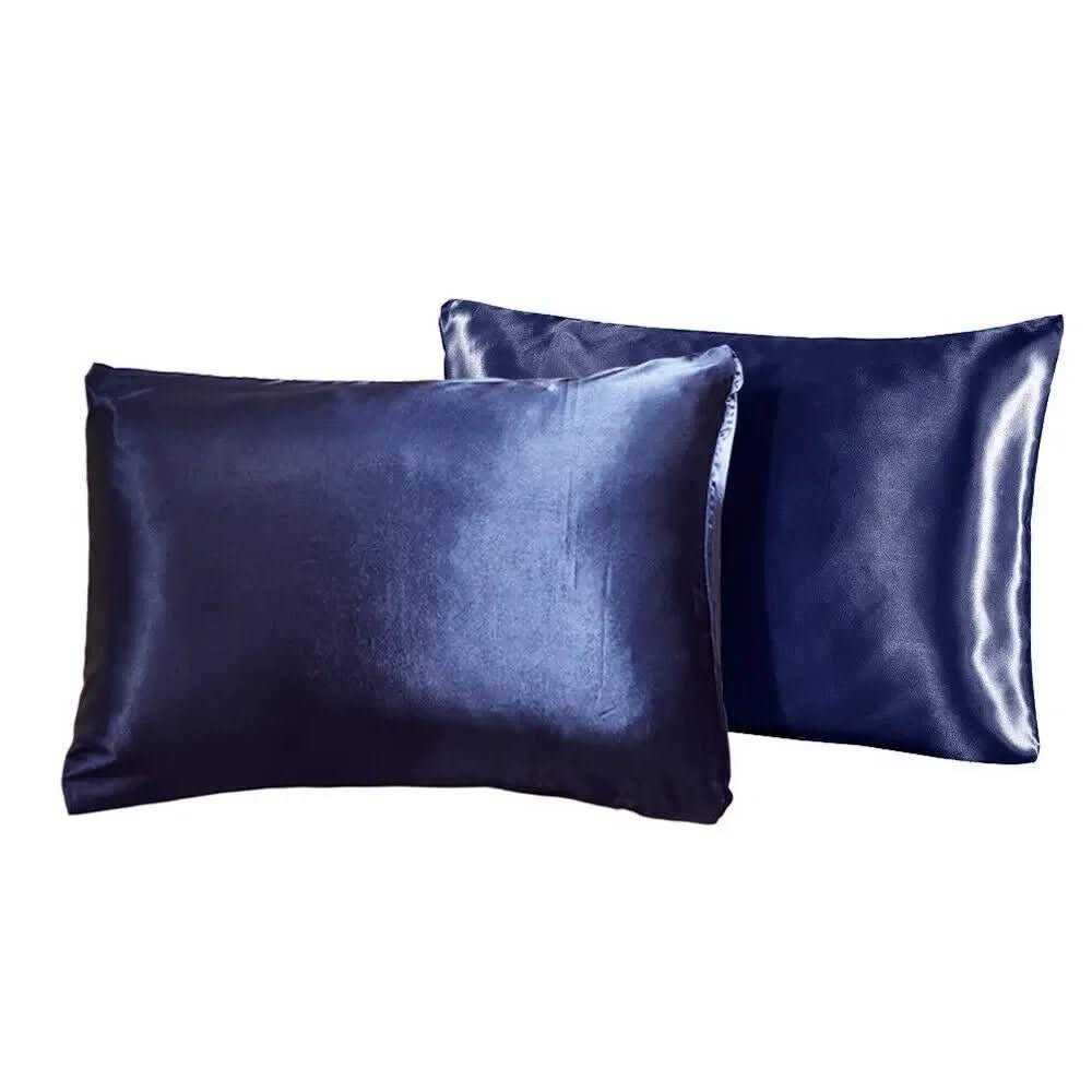 Luksuriøst Satin Pudebetræk Sæt i Mikrofiber