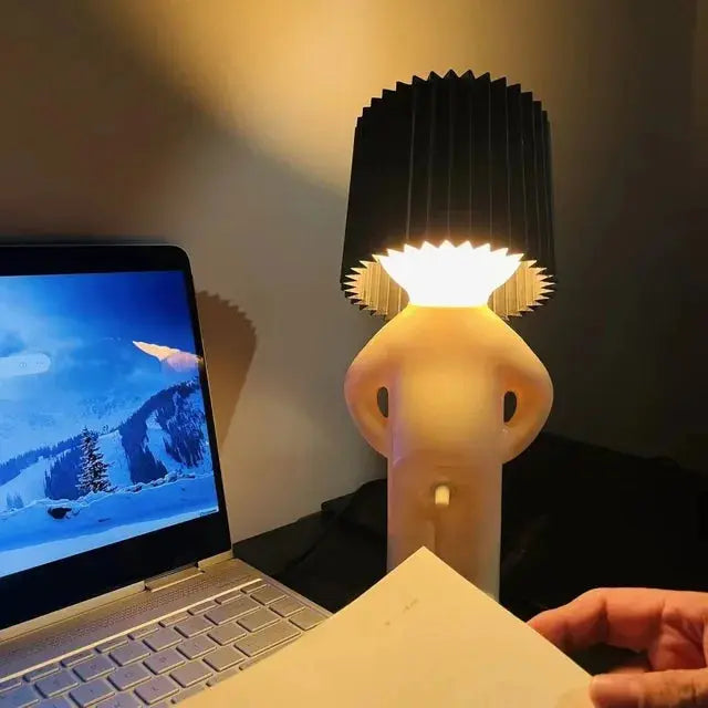 LED Bordlampe med Fantasifuldt Design og Varmt Lys