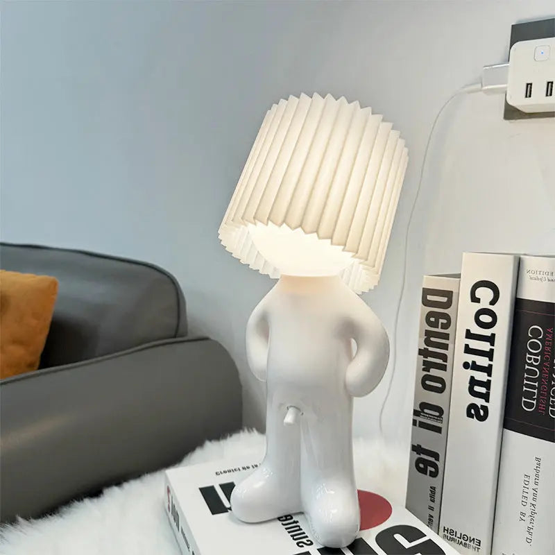 LED Bordlampe med Fantasifuldt Design og Varmt Lys
