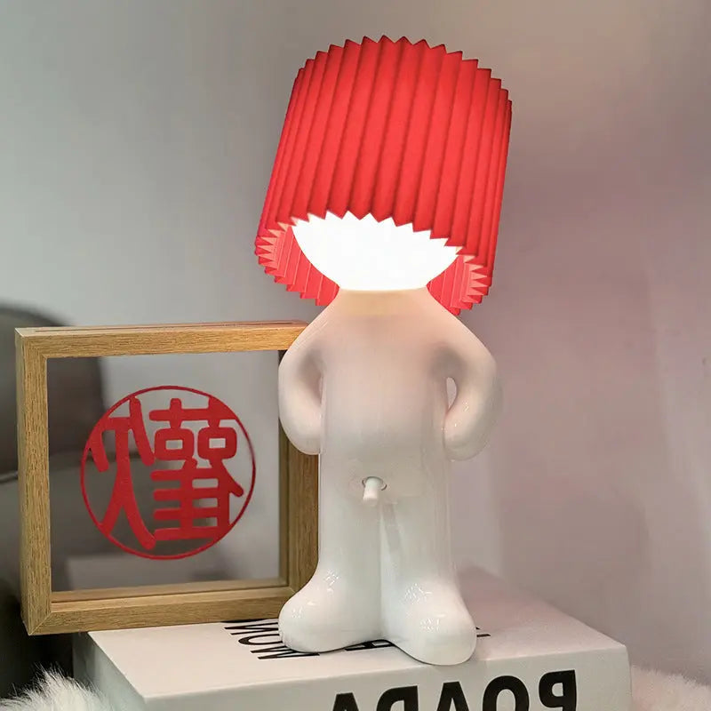 LED Bordlampe med Fantasifuldt Design og Varmt Lys