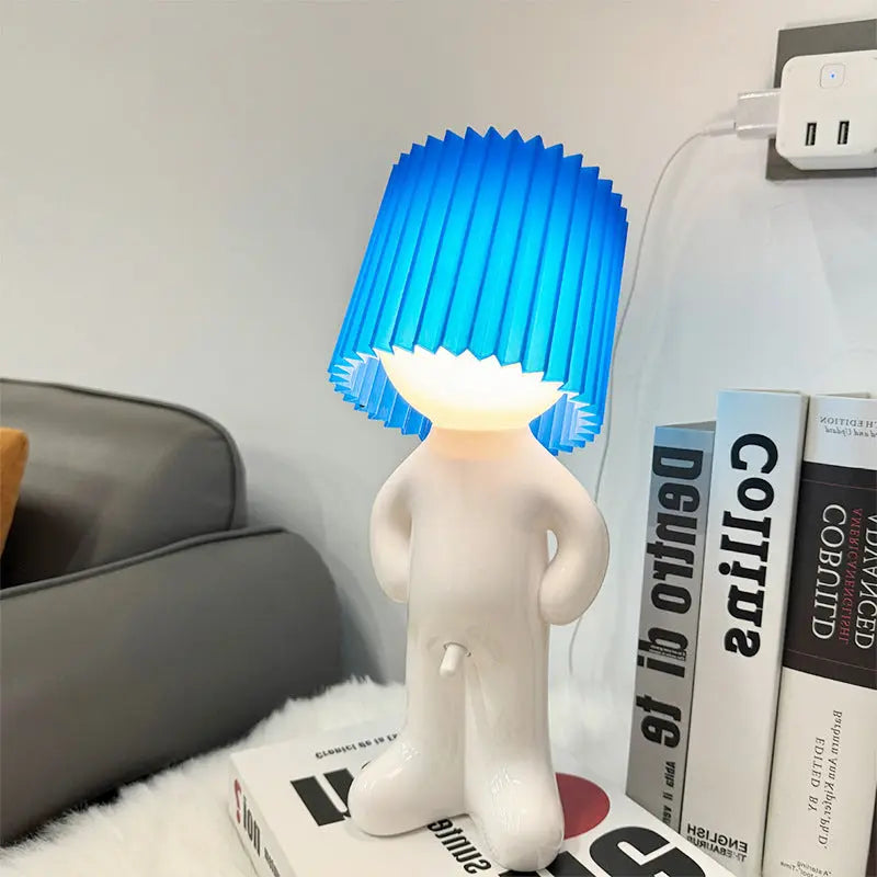 LED Bordlampe med Fantasifuldt Design og Varmt Lys