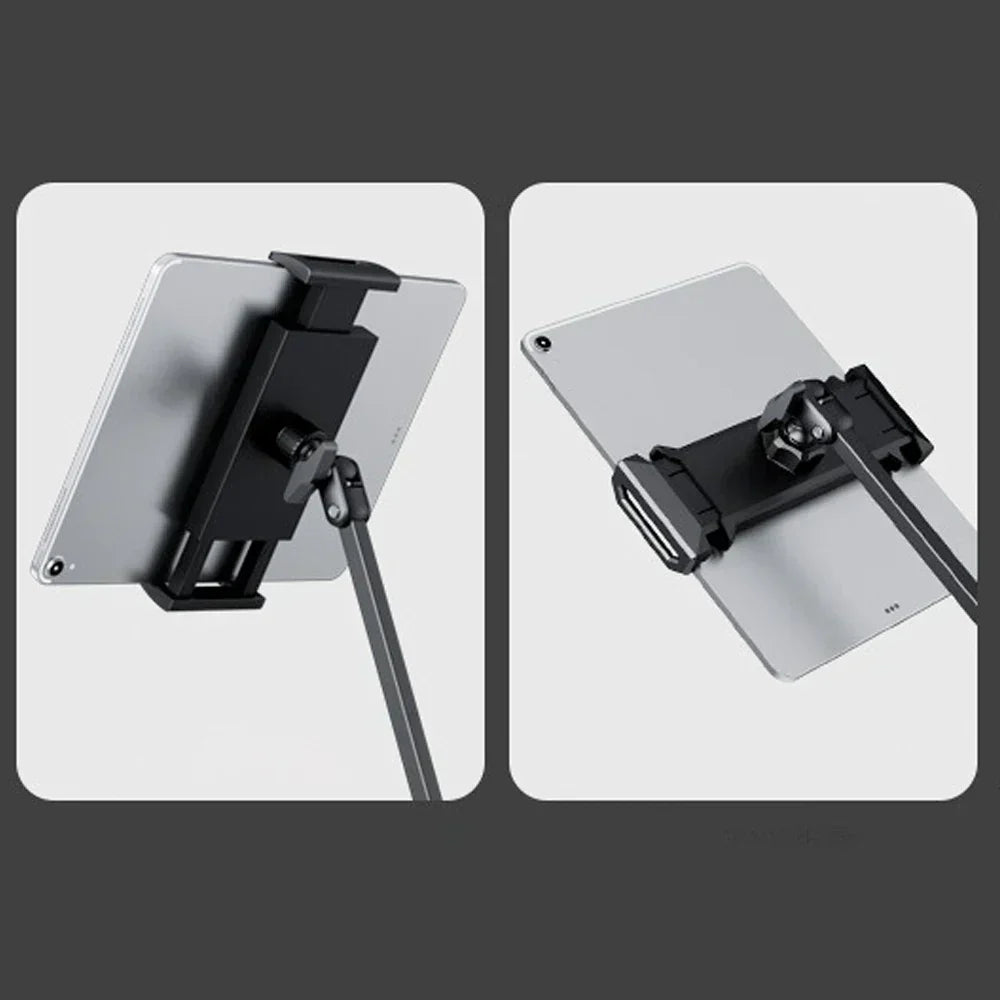 Justerbart Aluminium Tablet Stativ med Solid Base