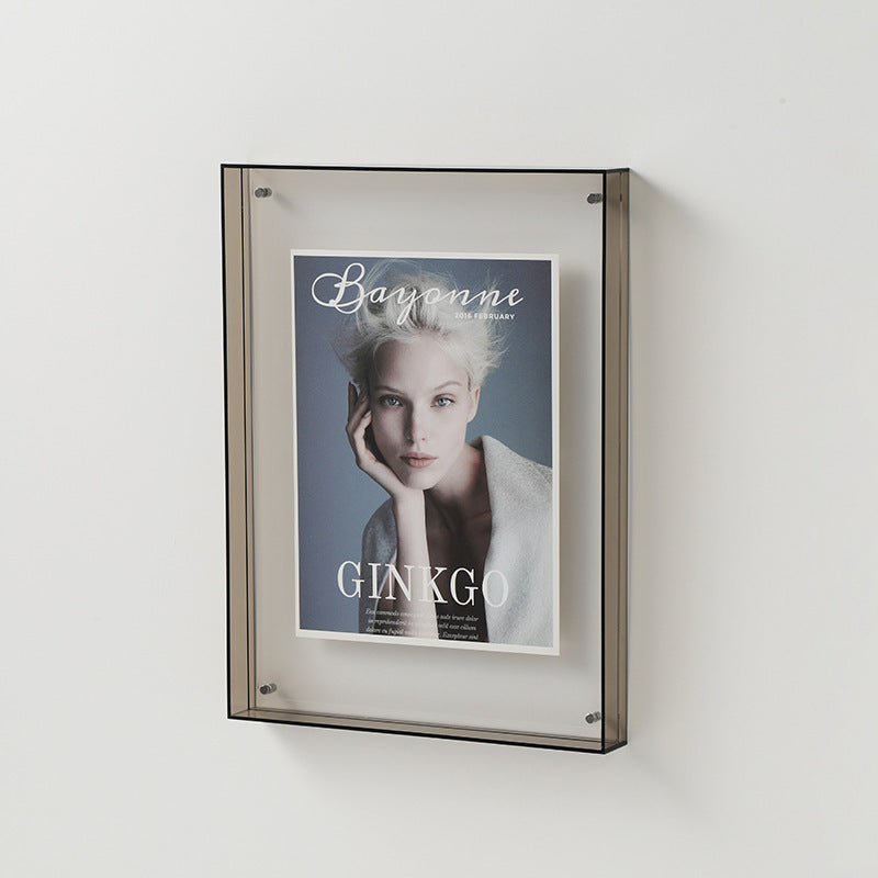 Transparent Akryl Fotoramme i Trendy Farver